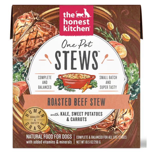 The Honest Kitchen One Pot Stews | Roasted Beef Stew Wet Dog Food