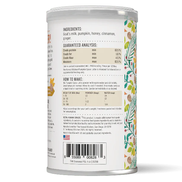 The Honest Kitchen Pumpkin Spice Latte - Image 6