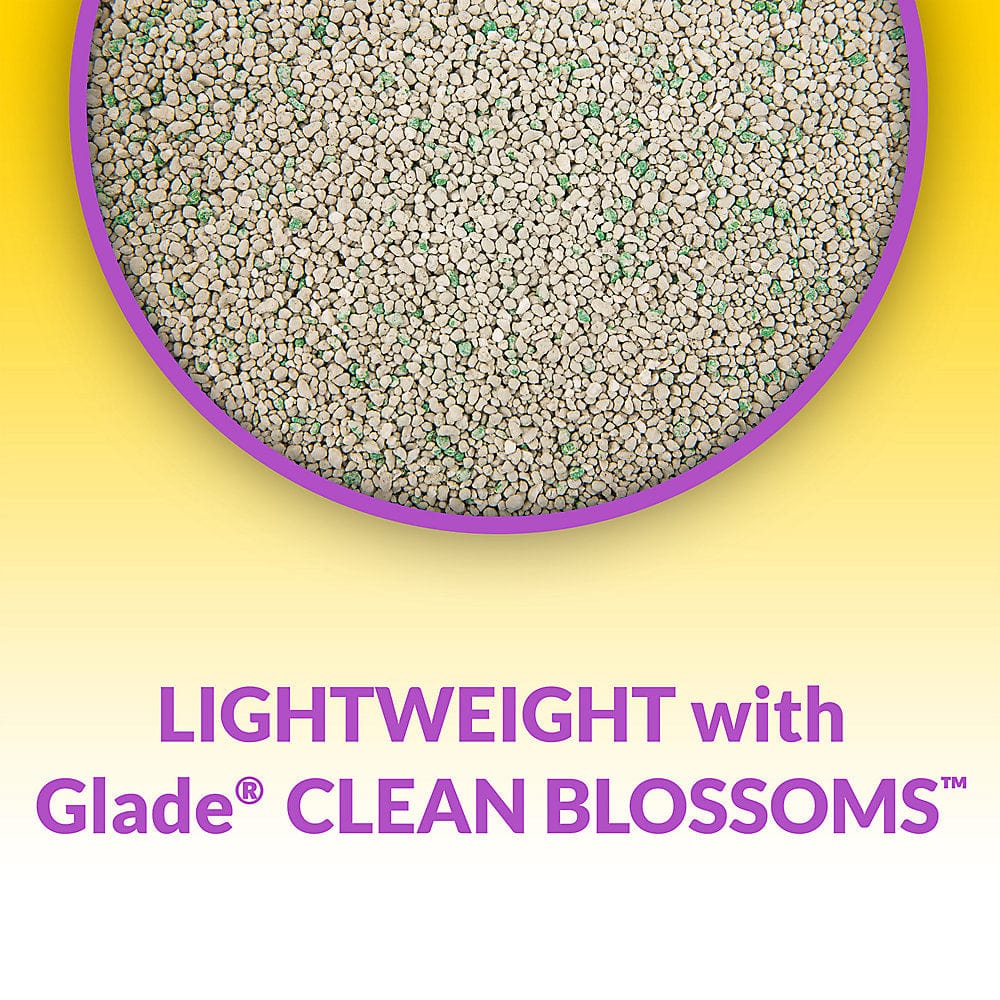 Tidy Cats LightWeight with Glade Clean Blossoms Clumping Cat Litter, 2.72kg - Image 4