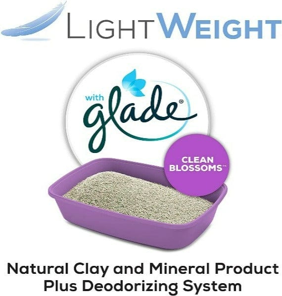 Tidy Cats LightWeight with Glade Clean Blossoms Clumping Cat Litter, 2.72kg - Image 5