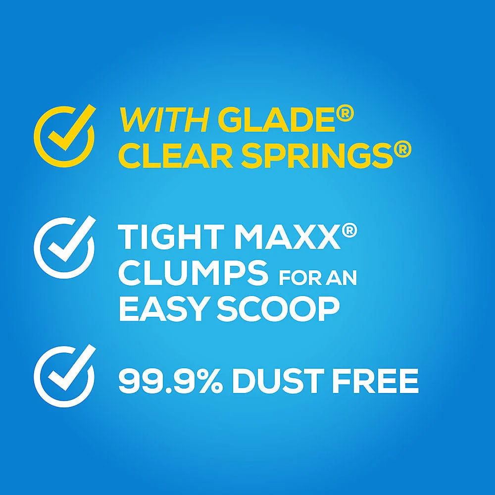 Tidy Cats LightWeight with Glade Clear Springs Clumping Cat Litter - Image 2