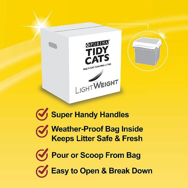 Tidy Cats LightWeight with Glade Clear Springs Clumping Cat Litter - Image 5