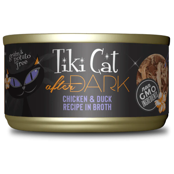 Tiki Cat After Dark | Chicken & Duck Recipe Canned Cat Food