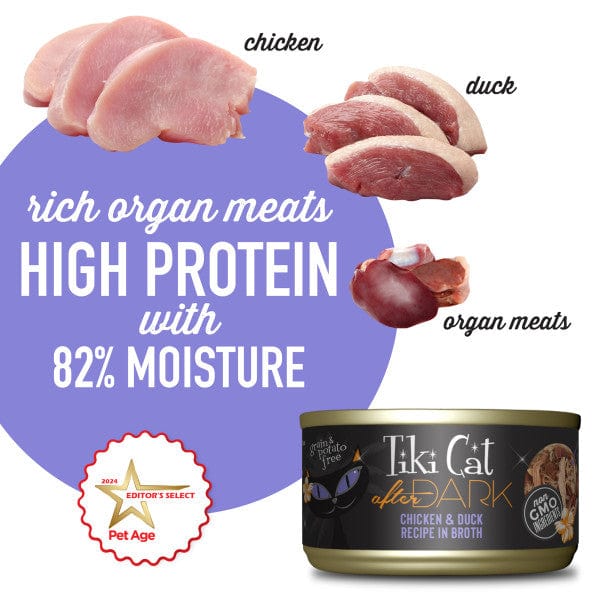 Tiki Cat After Dark | Chicken & Duck Recipe Canned Cat Food - Image 3