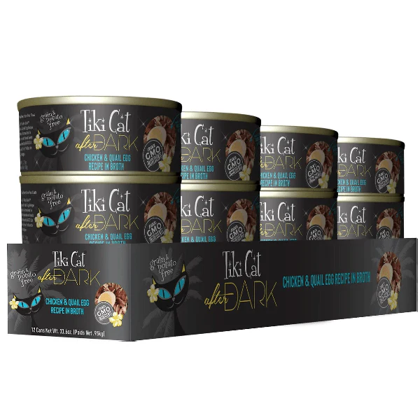 Tiki Cat After Dark | Chicken & Quail Egg Recipe Canned Cat Food - Image 8