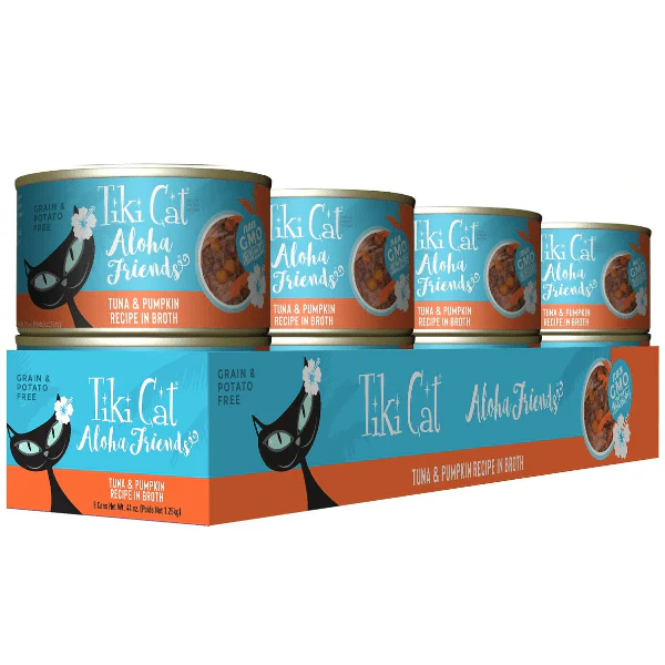 Tiki Cat Aloha Friends | Tuna & Pumpkin Recipe Canned Cat Food - Image 10