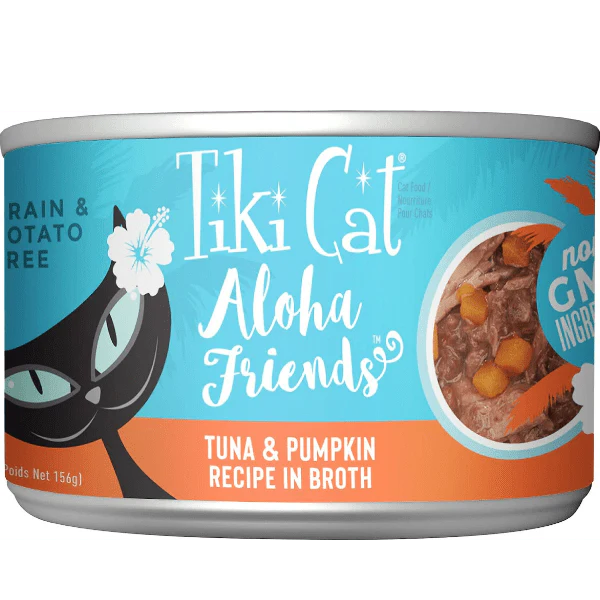 Tiki Cat Aloha Friends | Tuna & Pumpkin Recipe Canned Cat Food - Image 9