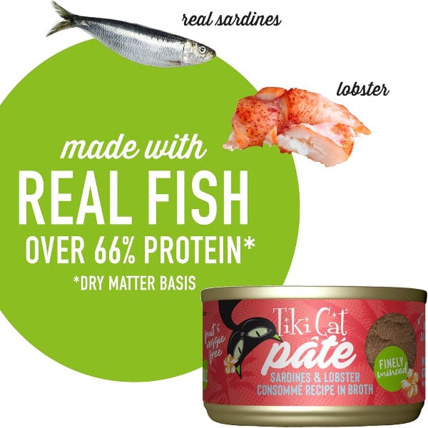 Tiki Cat Grill | Sardines & Lobster Consomme Pate Canned Cat Food - Image 3