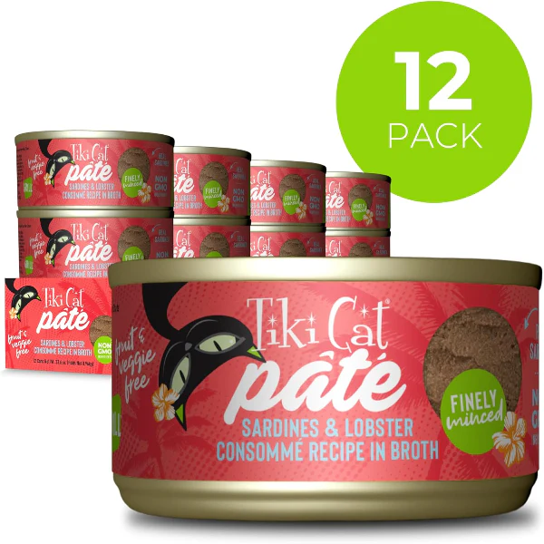 Tiki Cat Grill | Sardines & Lobster Consomme Pate Canned Cat Food - Image 8