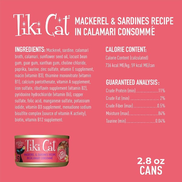Tiki Cat Grill | Mackerel & Sardines Canned Cat Food - Image 7