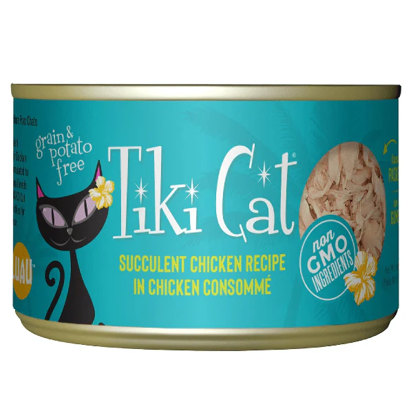 Tiki Cat Luau | Succulent Chicken Recipe Canned Cat Food - Image 8