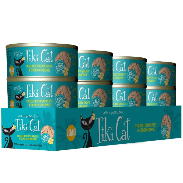 Tiki Cat Luau | Succulent Chicken Recipe Canned Cat Food - Image 9