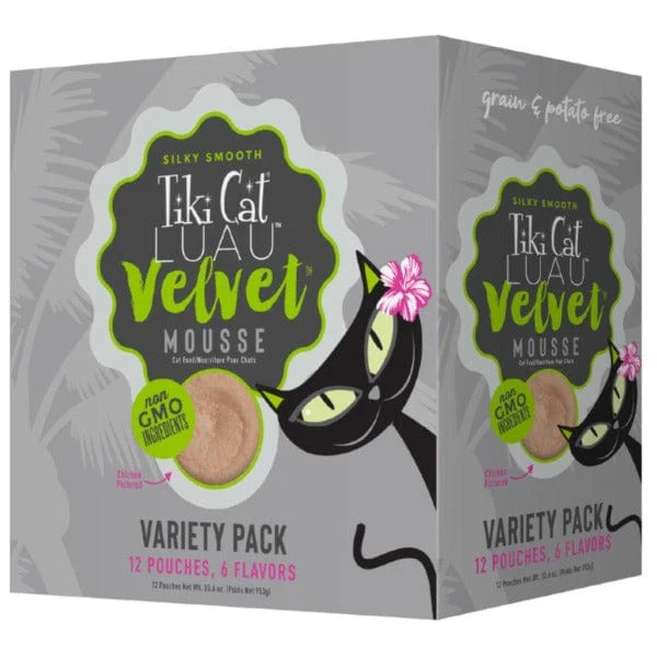 Tiki Cat Velvet Mousse | Variety Pack Cat Food