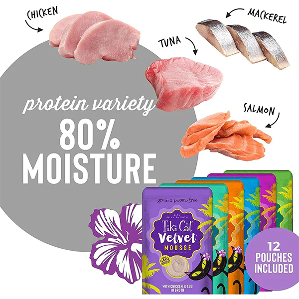 Tiki Cat Velvet Mousse | Variety Pack Cat Food - Image 3