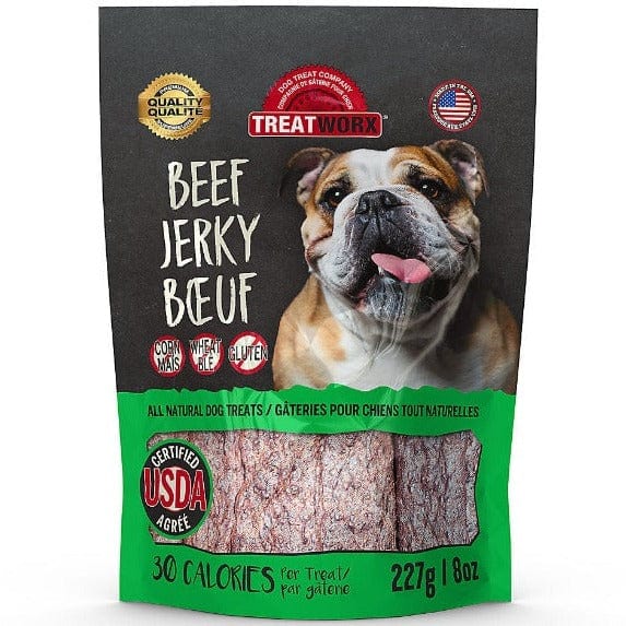 Treatworx Beef Jerky Dog Treats