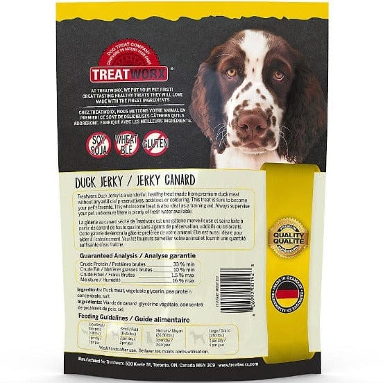 Treatworx Duck Jerky Dog Treats - Image 2
