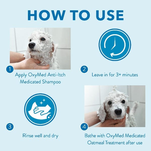 Tropiclean OxyMed Anti-Itch Medicated Oatmeal Shampoo - Image 6