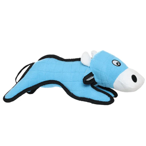 Tuffy Barnyard Cow Dog Toy - Image 2