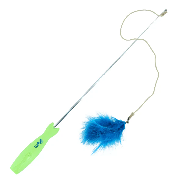 Turbo Telescoping Wand with LED Pointer Cat Toy - Image 2