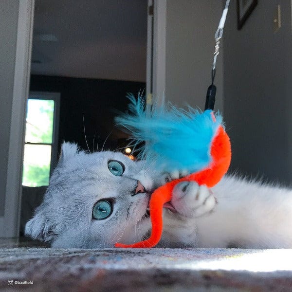 Turbo Turbo Tail Telescoping Teaser Cat Toy - Image 2