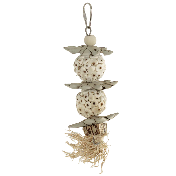 Verdant Palm Star Balls Bird Toy