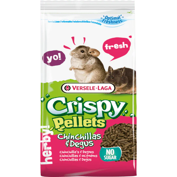 Versele-Laga Crispy Pellets for Chinchilla & Degu