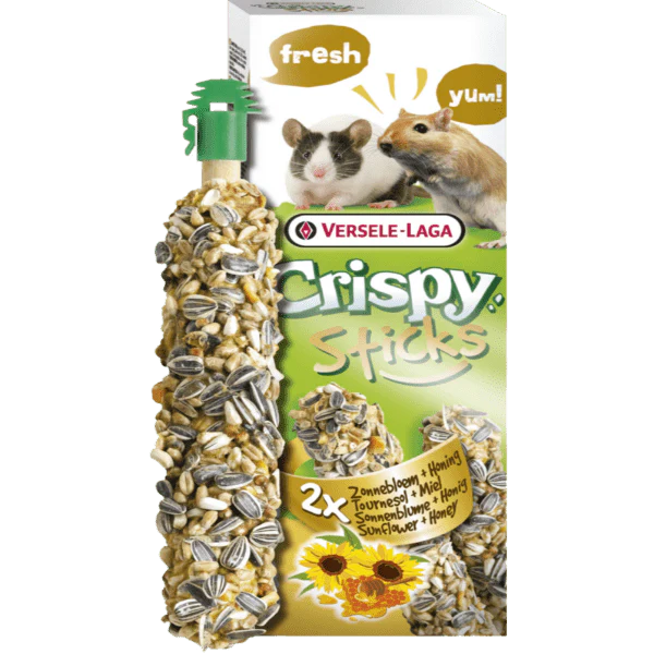 Versele-Laga Crispy Sticks for Gerbils-Mice Sunflower & Honey Flavour - Image 2