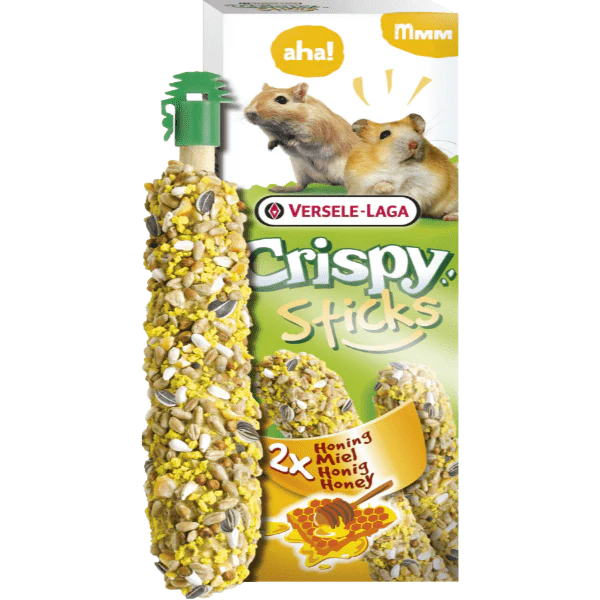 Versele-Laga Crispy Sticks Hamsters-Gerbils Honey Flavour - Image 2