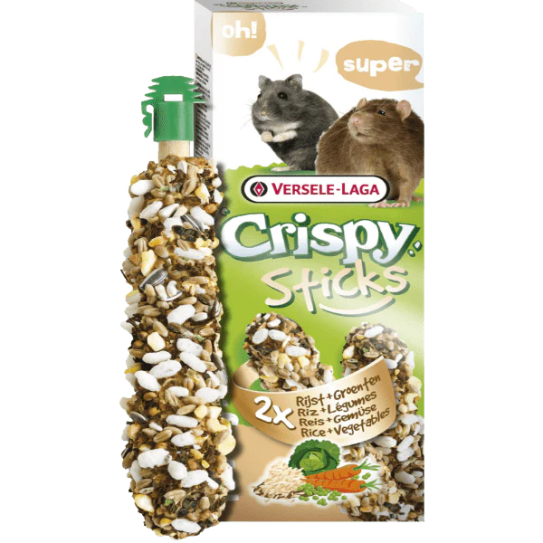 Versele-Laga Crispy Sticks Hamsters-Rats Rice & Vegetables Flavour - Image 2