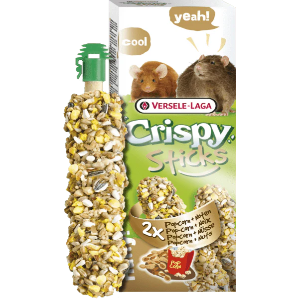 Versele-Laga Crispy Sticks Rats-Mice Nuts & Popcorn Flavour - Image 2