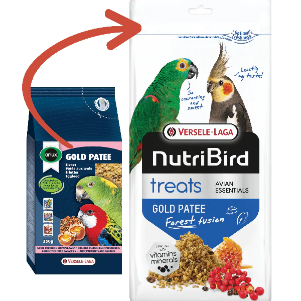Versele-Laga NutriBird Treats Gold Patte Forest Fusion - Image 2