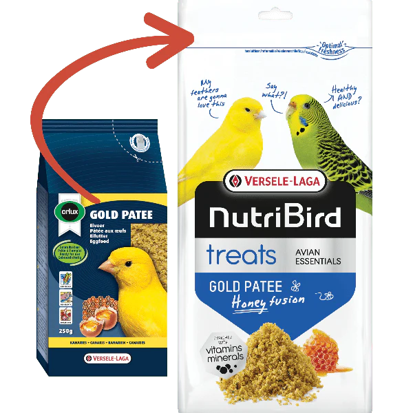 Versele-Laga NutriBird Treats Gold Patte Honey Fusion - Image 2