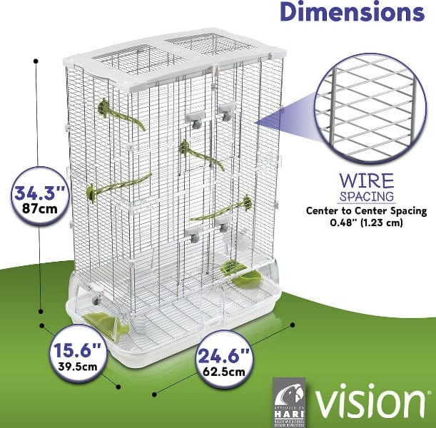 Hari Vision M02 Medium Bird Cage - Image 3