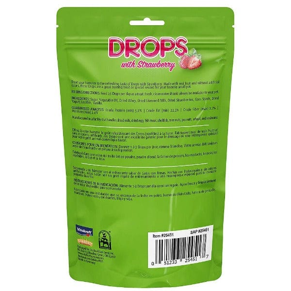 Vitakraft Strawberry Drops Hamster Treats - Image 4