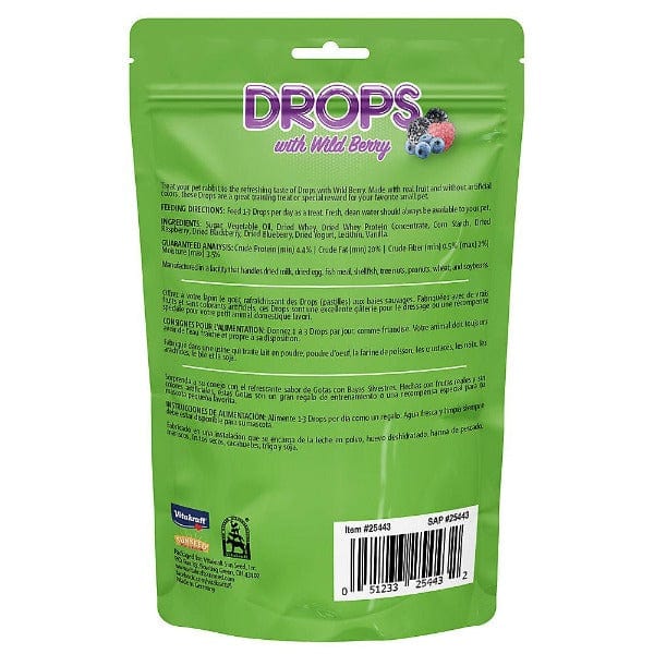 Vitakraft Wild Berry Drops Rabbit Treats - Image 4