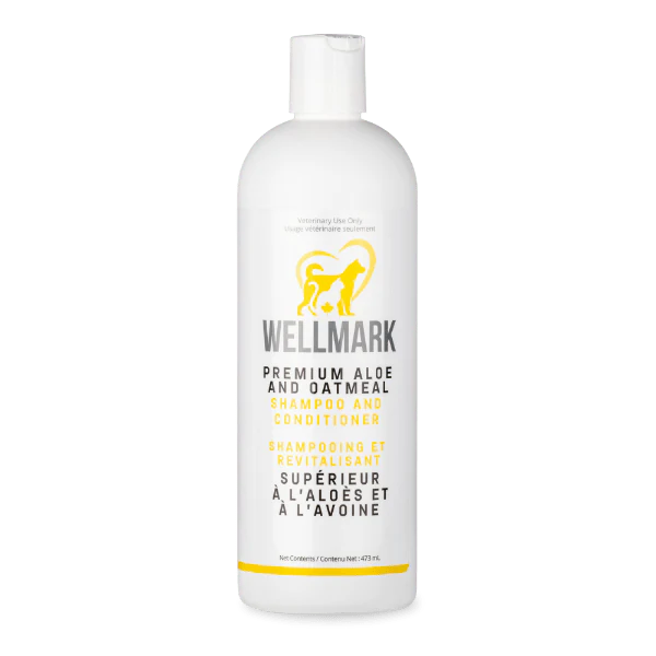 Wellmark Aloe & Oatmeal Shampoo & Conditioner for Dogs & Cats (SPECIAL ORDER ITEM)