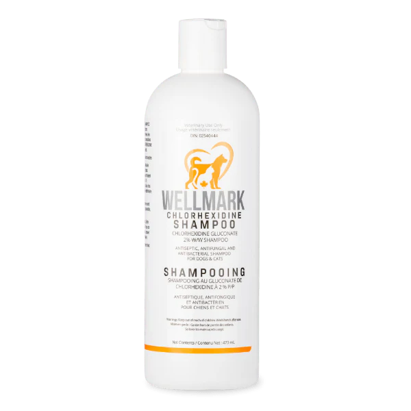 Wellmark Chlorhexidine Shampoo for Dogs & Cats (SPECIAL ORDER ITEM)