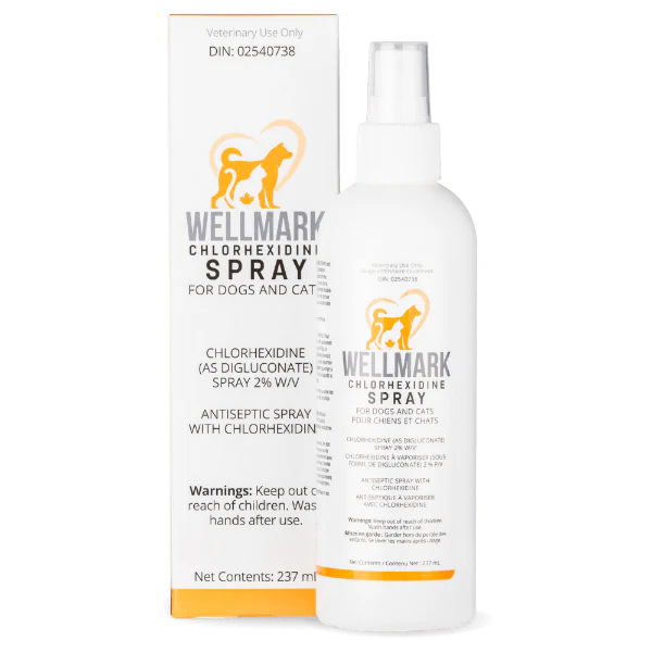 Wellmark Chlorhexidine Spray for Dogs & Cats (SPECIAL ORDER ITEM)
