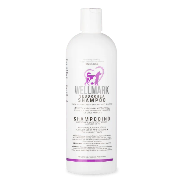 Wellmark Seborrhea Shampoo for Dogs & Cats (SPECIAL ORDER ITEM)