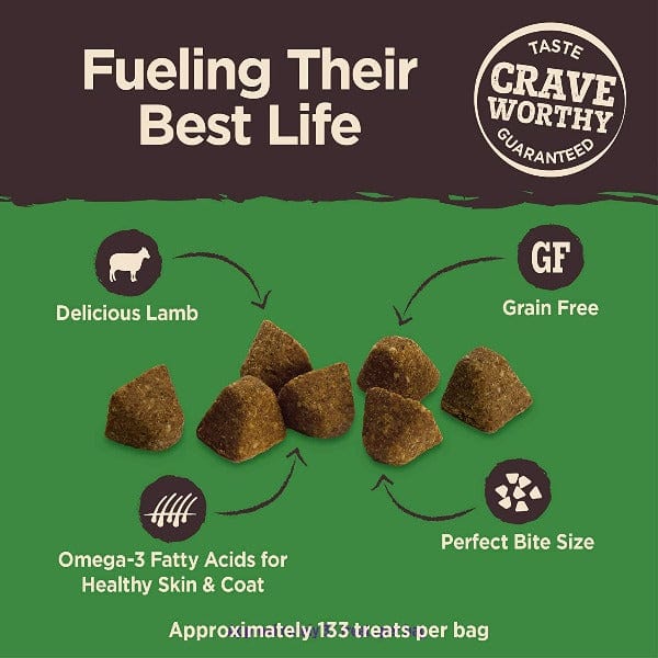 Wellness CORE Tiny Trainers Tender Treats Lamb & Apple Dog Treats - Image 2