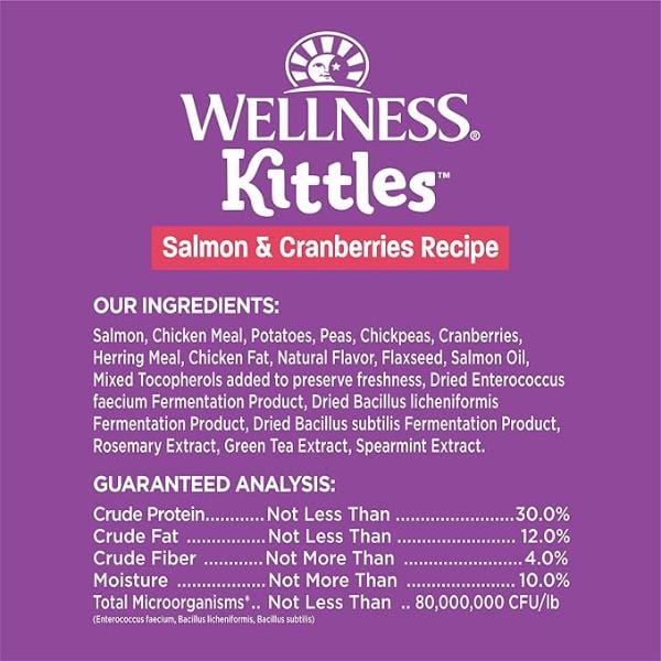 Wellness Kittles Salmon & Cranberries Cat Treats - Image 5