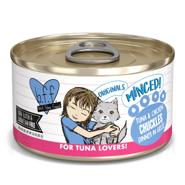 B.F.F. Tuna & Chicken Chuckles Canned Cat Food