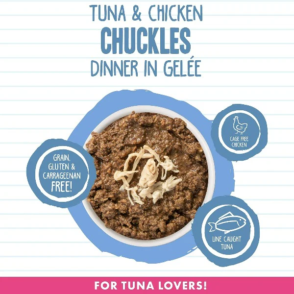 B.F.F. Tuna & Chicken Chuckles Canned Cat Food - Image 2