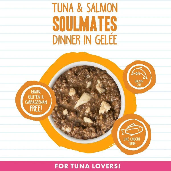 B.F.F. Tuna & Salmon Soulmates Canned Cat Food - Image 2