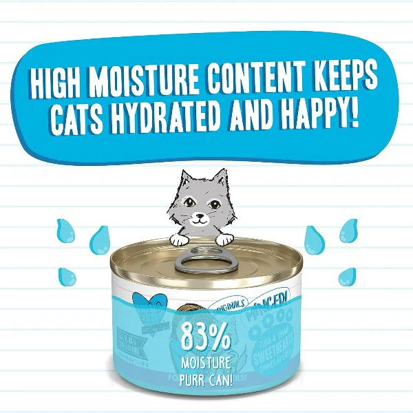 B.F.F. Tuna & Shrimp Sweethearts Canned Cat Food, 5.5oz - Image 3