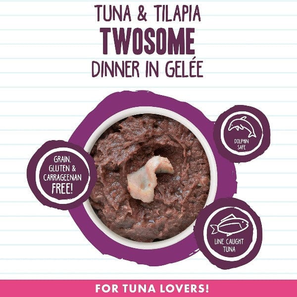 B.F.F. Tuna & Tilapia Twosome Canned Cat Food - Image 2