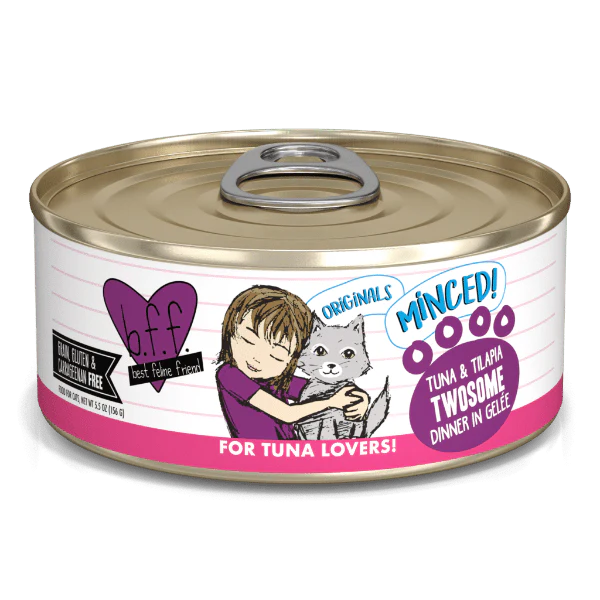 B.F.F. Tuna & Tilapia Twosome Canned Cat Food - Image 8