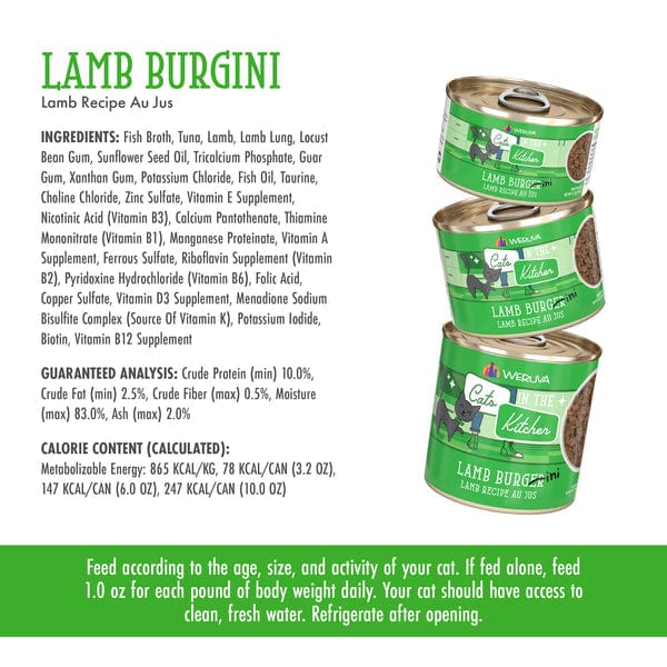 Cats in the Kitchen Lamb Burger-ini Canned Food - Image 5