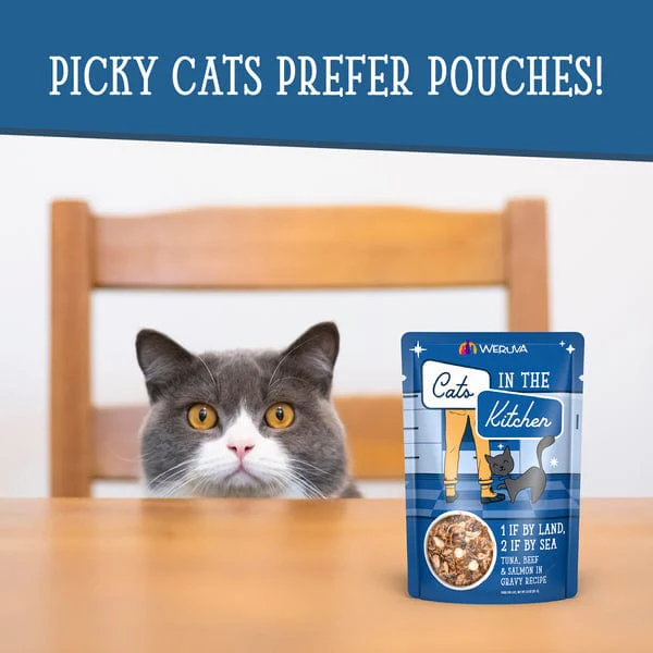 Cats in the Kitchen 1 if By Land, 2 if By Sea Pouch Cat Food - Image 7