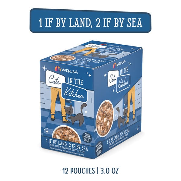 Cats in the Kitchen 1 if By Land, 2 if By Sea Pouch Cat Food - Image 9
